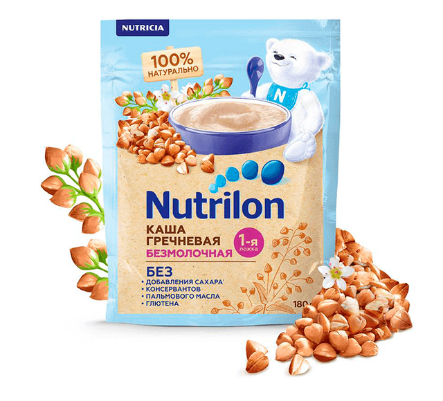 Безмолочная гречневая каша Nutrilon®