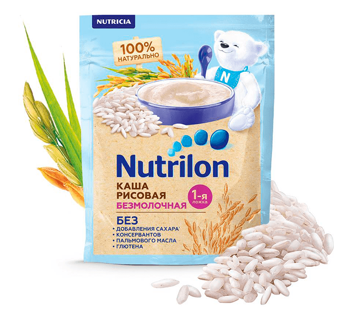Безмолочная рисовая каша Nutrilon®