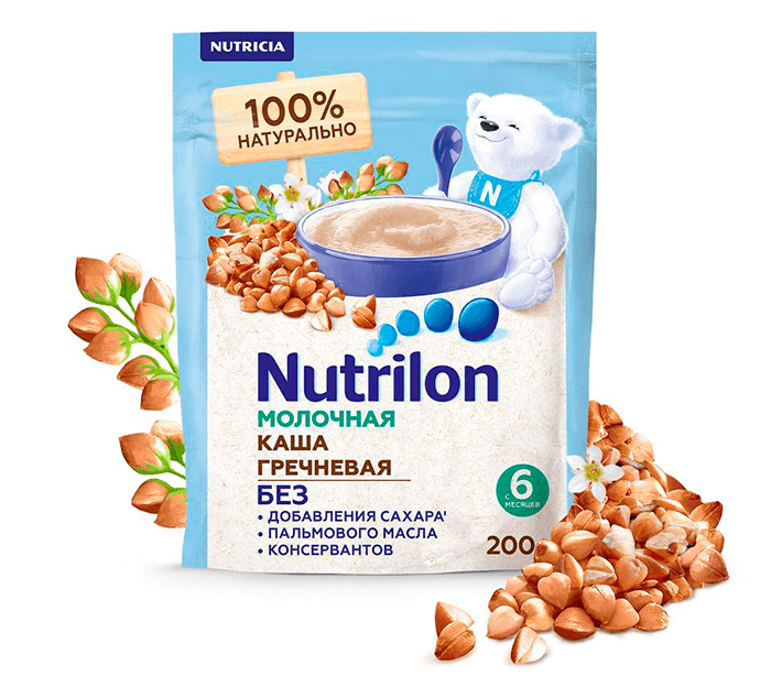 Молочная гречневая каша Nutrilon®